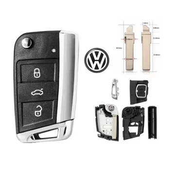 Корпус выкидного автоключа Volkswagen KS56D