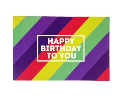 Листівка "Happy birthday to you" 10х15 см