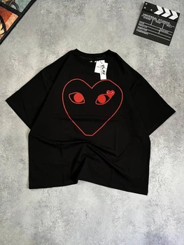 Футболка Play Comme des Garcons 2019 черного цвета, размер S