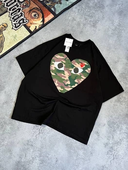 Футболка Play Comme des Garcons 2018 черного цвета, размер S