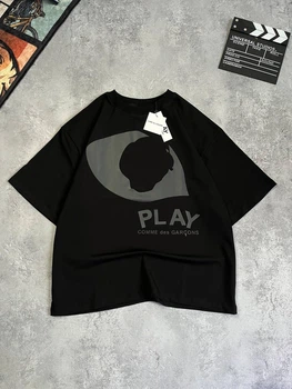 Футболка Play Comme des Garcons 2020 черного цвета, размер S