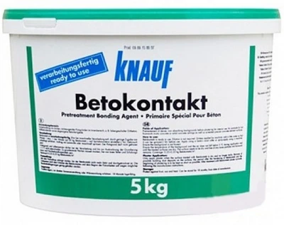 Ґрунтовка Knauf Betocontact 5 кг Прозора (E436)