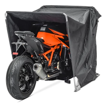 Мотоциклетний універсальний складний навіс Motoguard XL, чорний DPL2