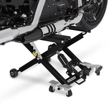 Підйомна платформа для мотоциклів ConStands Mid-Lift XL мотоциклетний домкрат до 500 кг чорного кольору