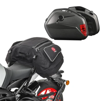 Набір кофрів для Kawasaki Z 800/e з тримачем SX72 та задньою сумкою X50 Bagtecs