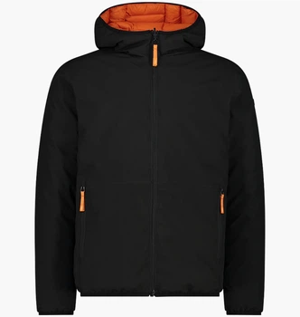 Куртка CMP Reverse Jacket Fix Hood Twill Black 34K0137-U901 58