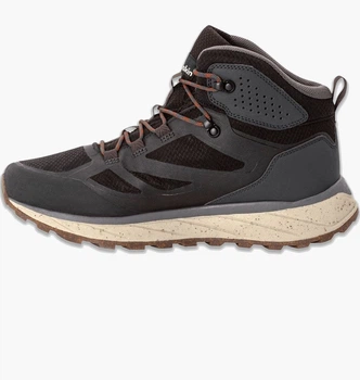 Ботинки Jack Wolfskin Terraventure Texapore Mid Grey/Brown 4051521 42