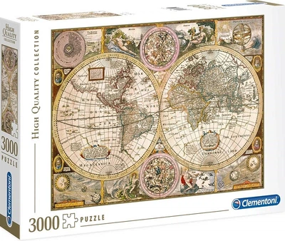 Puzzle Clementoni Stara mapa 3000 elementów (8005125335312)