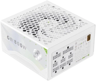 Блок питания GameMax GM 800B 800W 80+ Bronze (GM 800B WH Fully-modular New) White