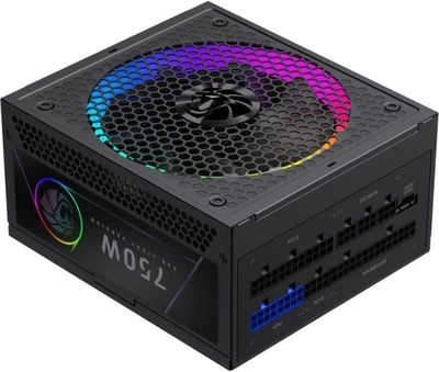 Блок питания GameMax 750G 750W RGB 80+ Gold (RGB 750G) Black