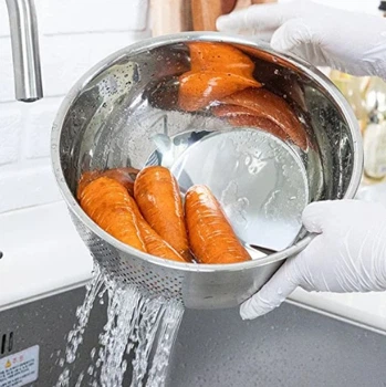 Миска друшляк с умной конструкцией с углом наклона 25°