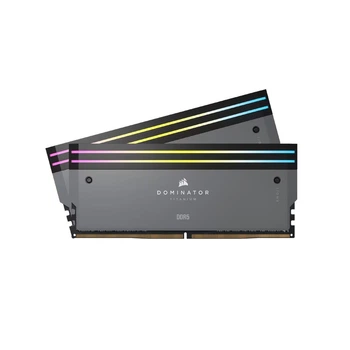 Оперативная память DDR5 32 Gb (6000 MHz) (Kit 16 Gb x 2) Сorsair Dominator Titanium RGB (CMP32GX5M2B6000Z30)