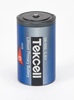 Батарейка литиевая Tekcell SB-D02 (Vitzrocell) ER34615, "D", 3.6V, LiSOCl2 (Lithium-Thionyl)