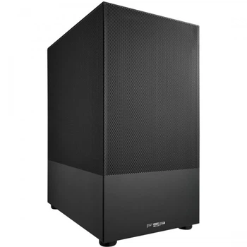 Корпус FSP S110-B Mini-Tower, 1xUSB 3.0, 2xUSB 2.0, вентилятор - 1x120 мм, без БП, mATX, Black