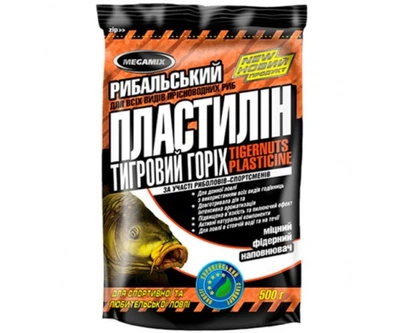 Пластилін Megamix Тигровий горіх 500г