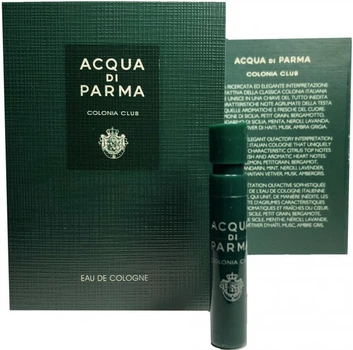Пробник Одеколон унісекс Acqua Di Parma Colonia Club 1.2 мл