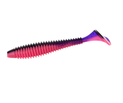 Виброхвост Flagman MYSTIC FISH FAT 3.3" #0526 Violet/Pink