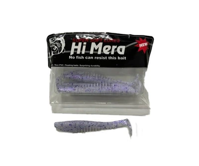 Набор силиконовых приманок Hi Mera "AWARUNA" 9,5 см LILAC-FOG 138 4шт