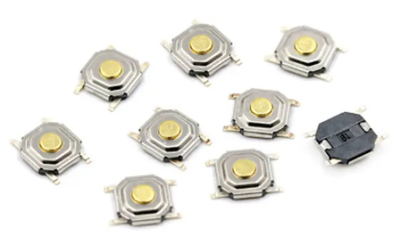 Миниатюрная тактовая кнопка 4*4*1.5 SMD
