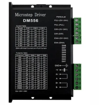 Драйвер шагового двигателя ЧПУ DM556 5.6 А, цифровой микрошаговый драйвер для шагового мотора