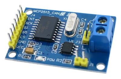 Модуль CAN шины, конвертер SPI - CAN на MCP2515 и TJA1050