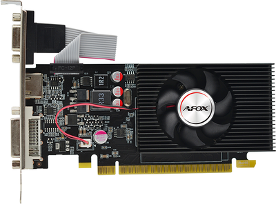 Відеокарта AFOX PCI-Ex GeForce GT 730 2GB GDDR3 (128bit) (700/1333) (VGA, DVI, HDMI) (AF730-2048D3L3-V2)