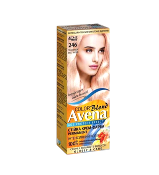 Стійка крем-фарба для волосся Acme Color AVENA 246 Тала вода 9206/2452