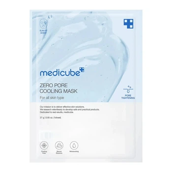 Охолоджувальна маска для звуження пор і контролю жирності шкіри Medicube Zero Pore Cooling Mask, 27 г * 1 шт