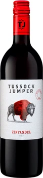 Вино Tussock Jumper Zinfandel червоне сухе 0.75 л 14.5% (3760204540203)