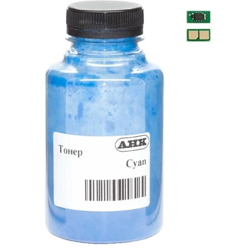 Тонер и Чип для Canon iRC3326i АНК Cyan 300г 50000534