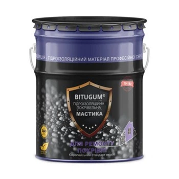 Мастика гідроізоляційна покрівельна Bitugum 3 кг