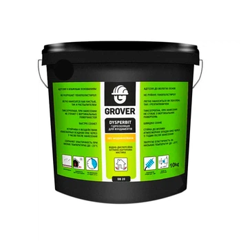 Мастика битумно-каучуковая Grover Dysperbit DB 10 кг