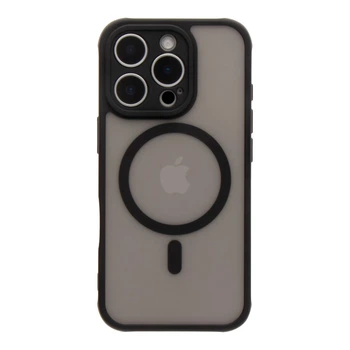Чохол TPU+PC Anti Drop Full Camera with MagSafe для iPhone 16 Pro Колір Black