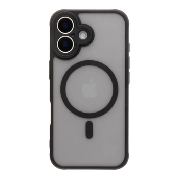 Чохол TPU+PC Anti Drop Full Camera with MagSafe для iPhone 16 Plus Колір Black