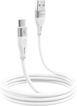 Кабель Proove Soft Silicone USB to Type-C 3A 2 м White (636190003)