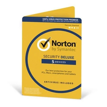 Антивирус Norton Security Deluxe на 3 месяца для 5 устройств (Лицензионный ключ)