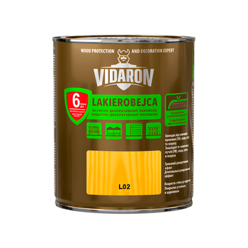 Захисно-декоративний лакобейц Vidaron золота сосна L02 0,75 л