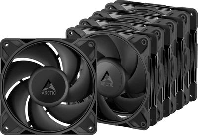 Zestaw wentylatorów ARCTIC P12 Pro PST (5-Fan Pack) Black (4895265000096)