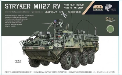 Збірна модель 1/72 Бронетранспортер Stryker M1127 RV (2 до 1) Border Model TK-7015