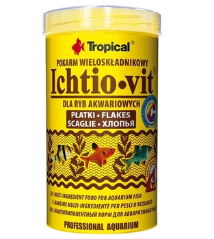 Корм для акваріумних риб Tropical пластівці Ichtio-Vit, 500мл/100гр (4645)