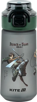 Пляшечка для води Kite Attack on Titan 560 мл Сіра ( AT25-1213)