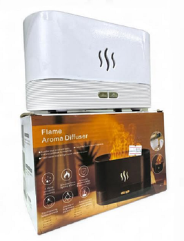 Зволожувач повітря Humidifier Flame 4,5 Вт 15 мл/год ефект полум'я
