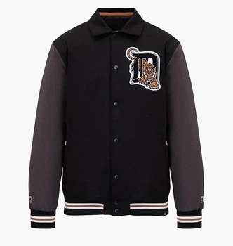 Бомбер 47 Brand Detroit Tigers Black/Brown 636502JK-FS L
