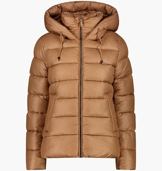 Пуховик CMP Jacket Fix Hood Brown 33K3566-P814 34