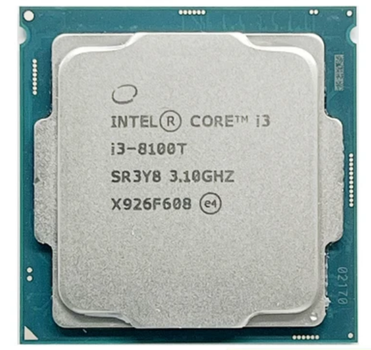 Процессор s1151 Intel Core i3-8100T 3.1GHz 4/4 6MB DDR4 2400 HD Graphics 630 35W бу - Б/У