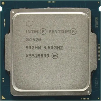 Процессор s1151 Intel Pentium G4520 3.6GHz 2/4 3MB DDR3L 1333-1600 DDR4 2133-2400 HD Graphics 630 51W б/у