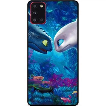 Чехол силиконовый Candy для Samsung A02S с рисунком Как приручить дракона Dragon