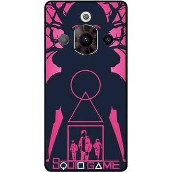 Силиконовый чехол бампер Candy для ZTE Nubia Focus Pro Игра в кальмара Squid game