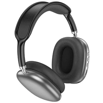 Бездротові навушники Bluetooth з мікрофоном Borofone BO22 BT5.3. 400mAh, AUX, до 12 годин роботи, TF-карта пам'яті Black