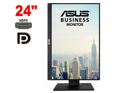 Монитор Asus BE24WQLB / 24" (1920x1200) IPS / 1x HDMI, 1x DP, 1x VGA, 3x USB 2.0, 2x Audio / 2х 2W / VESA 100x100 / Pivot б/у
